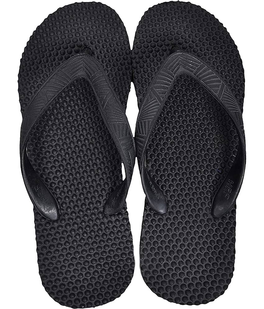 METAMORPH Black Thong Flip Flop