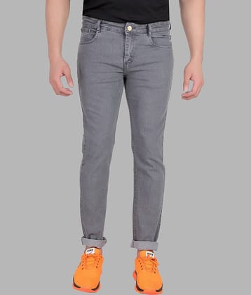 RAGZO Slim Fit Basic Men's Jeans - Grey ( Pack of 1 )