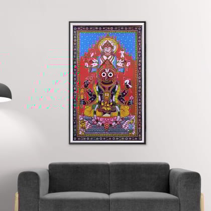 Patta Painting of Jangya Narayan