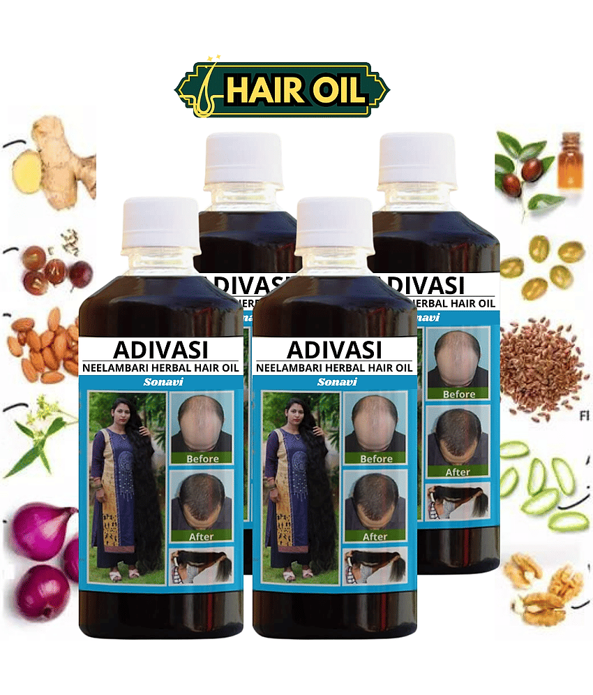 Sonavi Anti Hair Fall Bhringraj Oil 1000ml ( Pack of 4 )