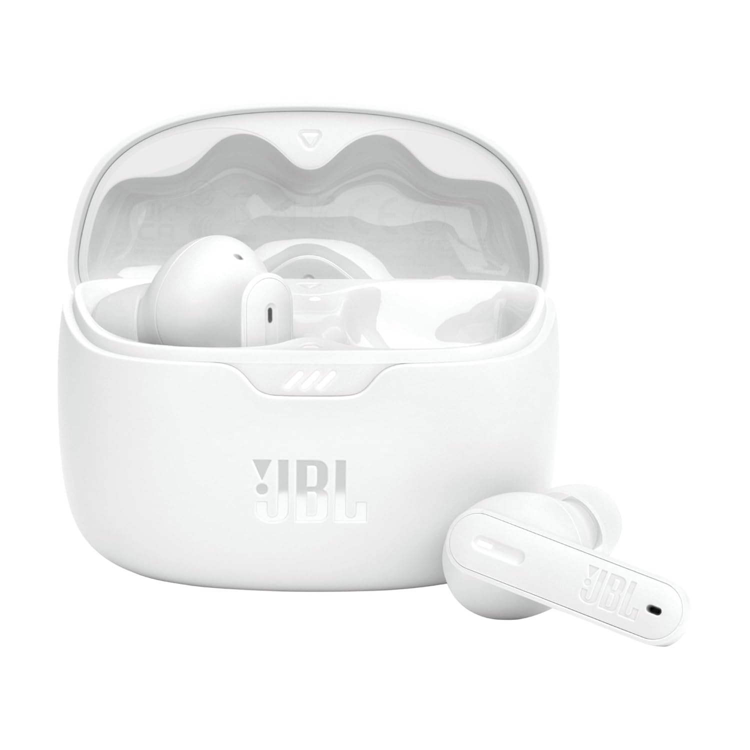 JBL Tune Beam Wireless TWS Earbuds with Mic, ANC Earbuds- White