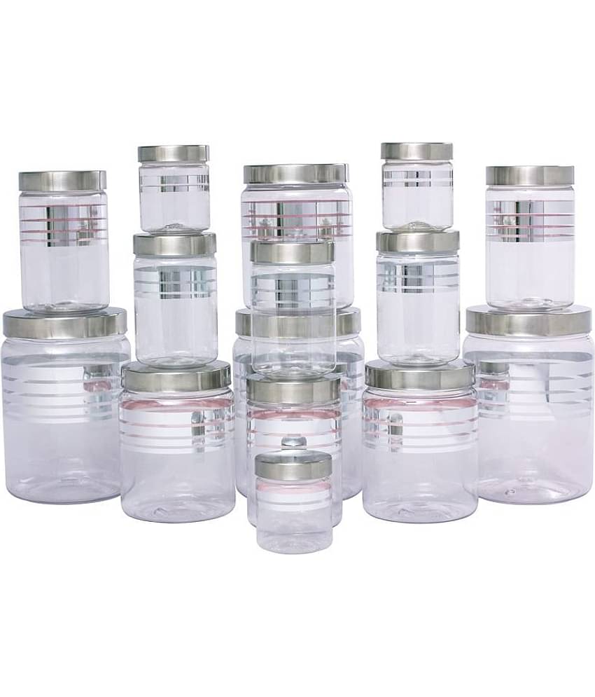 G-Pet Silver Line PET Food Container Set of 15 2000 mL