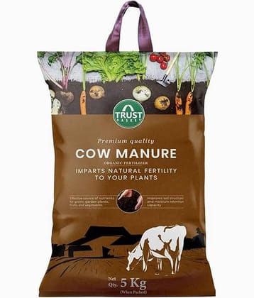 Trust basket Cow Manure for Plant -5 kg