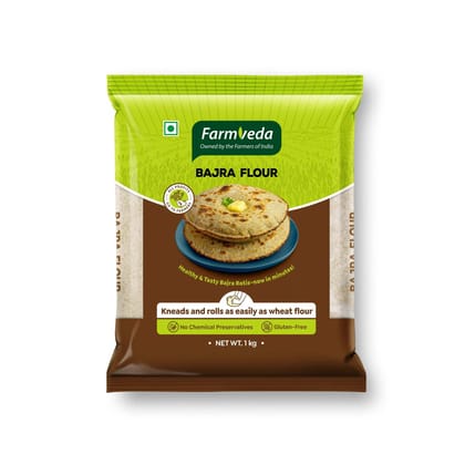 Farmveda Bajra Flour - 1kg