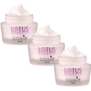 Lotus Herbals Pureglow Advanced Pink Glow Cream 50G  (Pack Of 3)