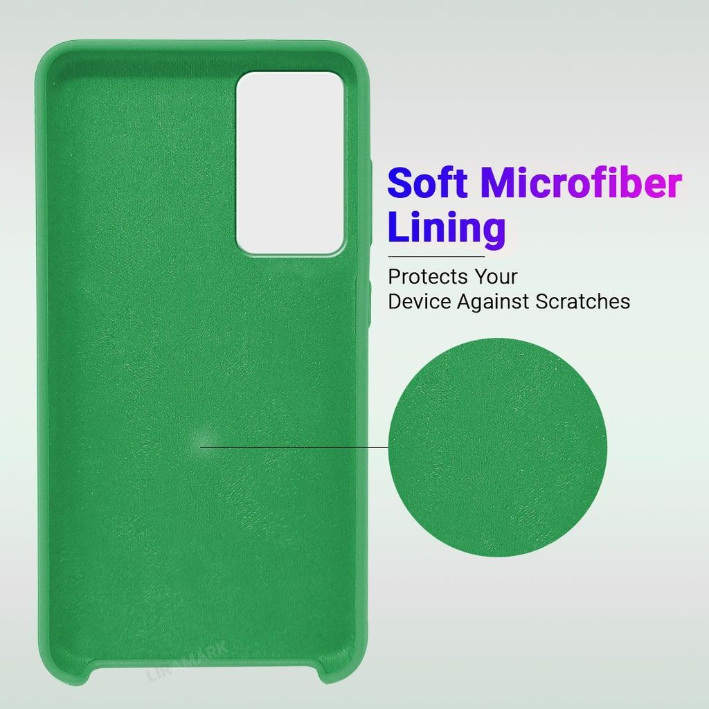 LIRAMARK Liquid Silicone Soft Back Cover Case for Samsung Galaxy Note 20 Ultra