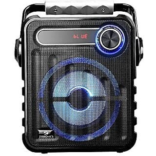 Zebronics BUDDY 5 W Wireless Bluetooth Portable Speaker With Supporting Carry Handle LED Display USB TF/SD Card AUX FM and RGB Lights_368clone.
