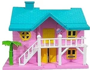 House Play Set Made in India Small Doll House Playset (Small)_assorted colour