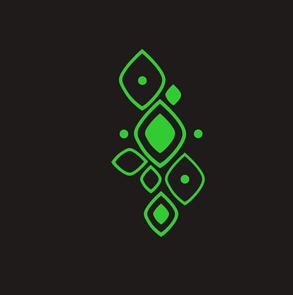 DreamKraft Glow in The Dark Decorative Radium Sticker (Green, 28 cm X 56 cm)