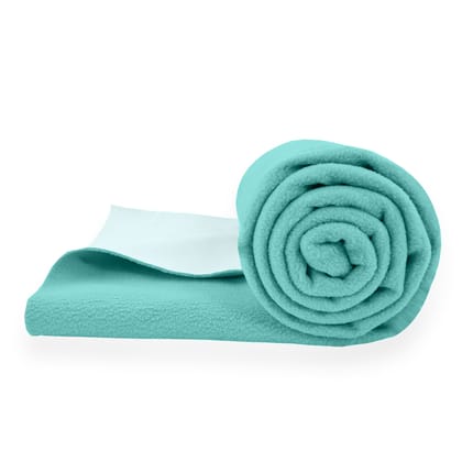Waterproof Quick Dry Protector Sheet, Baby Bed Protector, Large Size (140 X 100 CM), Pack of 1 -BABY BLUE-140 X 100 / BABY BLUE / PRO_BBLU_L