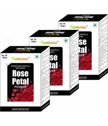 Nutractive Rose Petal Powder 100 Gm Pack of 3