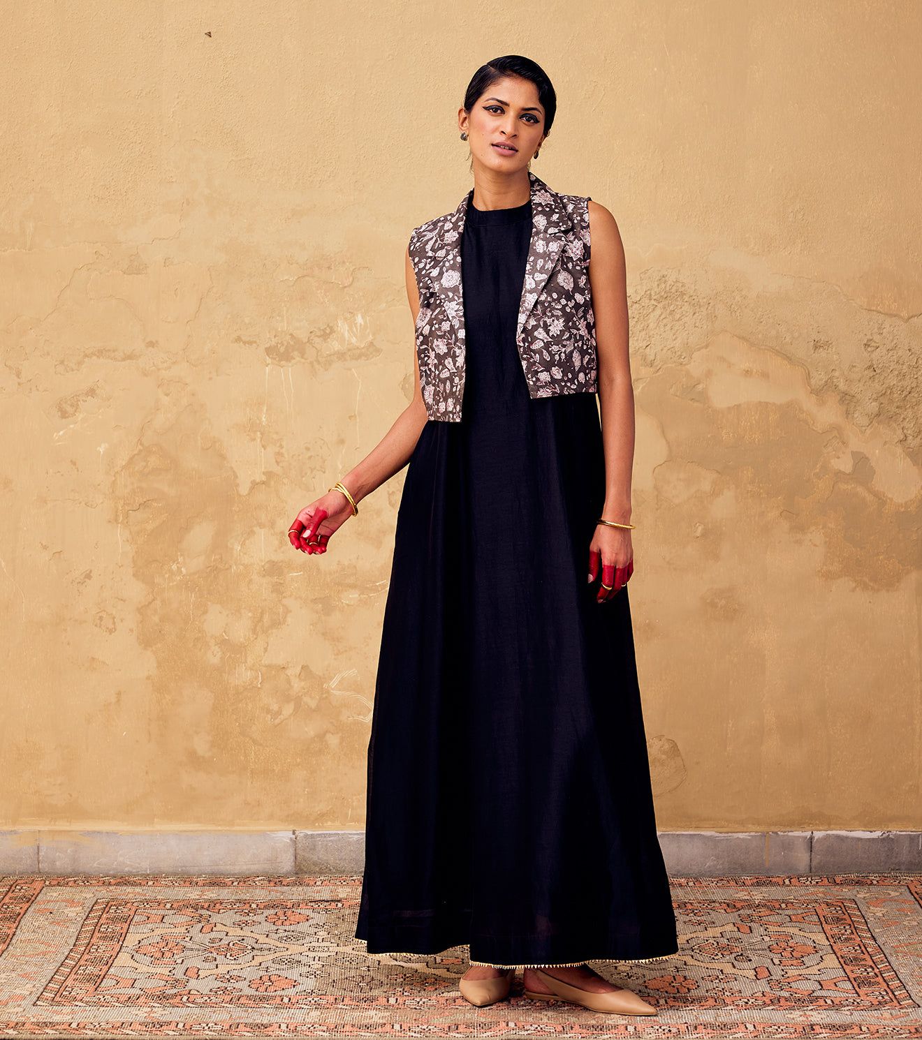 Shahi Dress With Bolero Jacket-XS