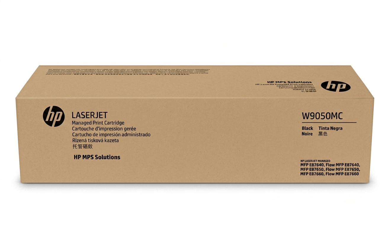 HP W9050MC Black Toner Cartridge Compatible with HP Color LaserJet Managed E87640, E87650 & E87660 Series Printers