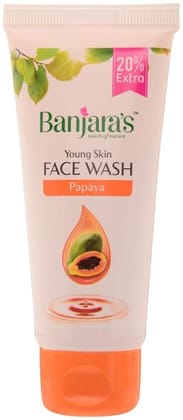 Banjara's Papaya Face Wash, 50 ml Banjara's Papaya Face Wash, 50 ml