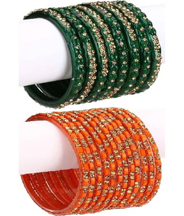 Somil Designer Wedding Fancy Glass Bangle Set For Party, Marriage, Function And Daily Use
