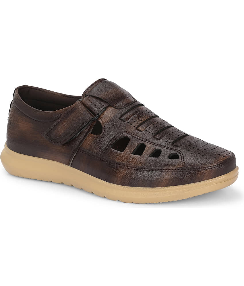 Leeport - Black Men's Sandals