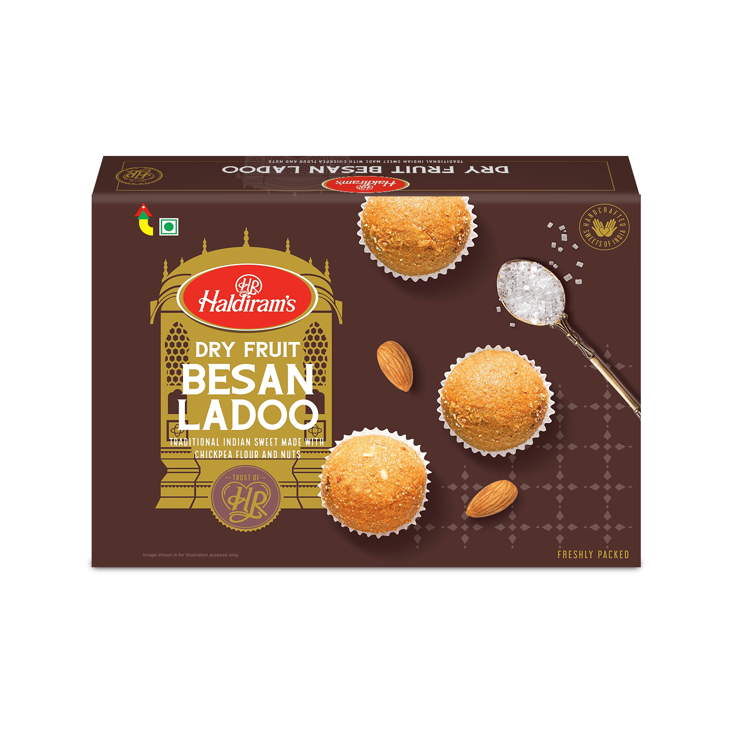 Haldiram's Veg Besan Laddu  - 800 Gm