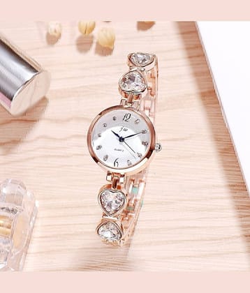 Trex Rose Gold Stainless Steel Analog Womens Watch