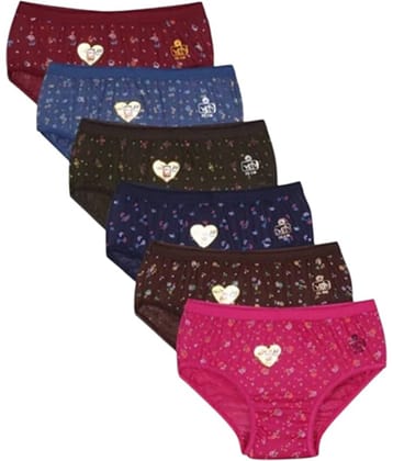 KP CRAFT Cotton Hipster ( Multi Color , Pack of 6 )