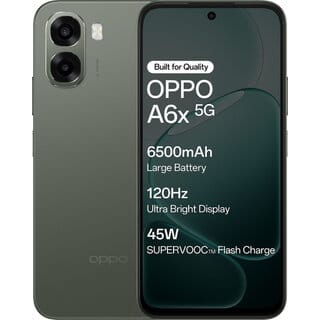 OPPO A6X  5G (4GB RAM , 64GB Storage , Olive Green)