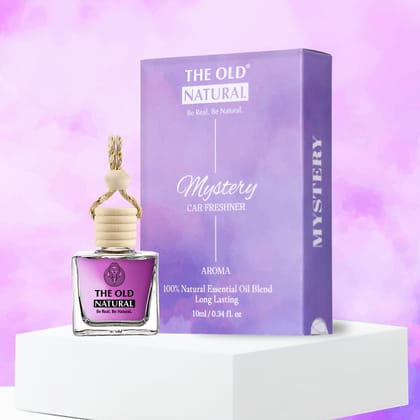 The Old Natural Mystery Car Freshener with Essential Oils Fragrance, 10 ml
