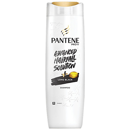 Pantene Advanced Hair Fall Solution Long Black Shampoo - 340 ml