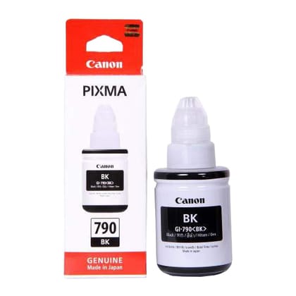 Canon PIXMA GI790 Black Ink Bottle Compatible for G1010, G2000, G2012, G3000, G3010, G3012, G4010 printers
