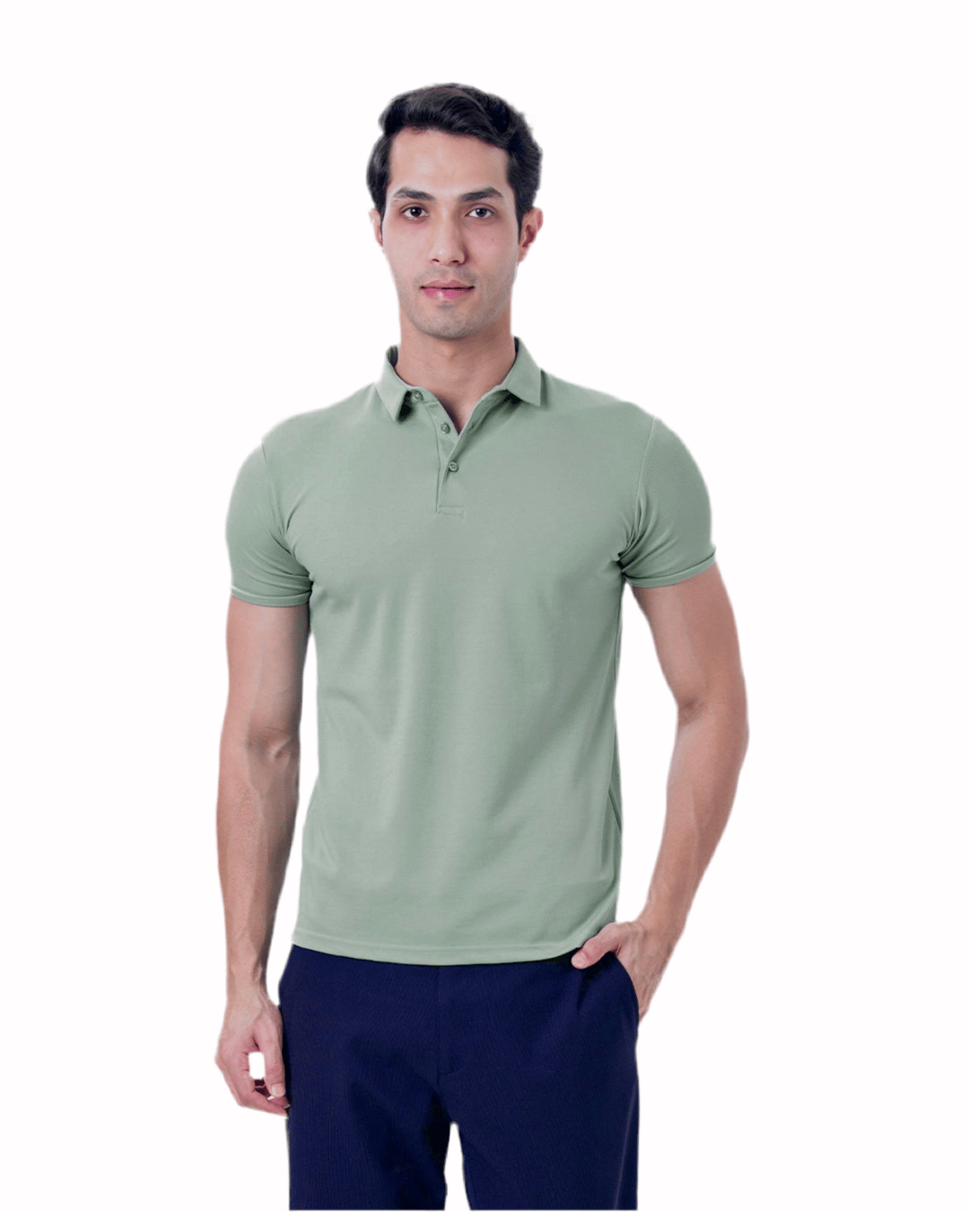 Cardinal Polo Twill-Pistachio / XS