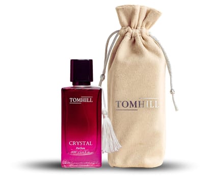 TOMHILL Crystal Fresh Perfume 60ml – Refreshing Women’s Fragrance with Elegant Velvet Pouch, Perfect for Gifting, Light, Vibrant Scent for Everyday and Special Occasions TOMHILL Crystal Fresh Perfume 60ml – Refreshing Women’s Fragrance with Elegant Velvet Pouch, Perfect for Gifting, Light, Vibrant Scent for Everyday and Special Occasions