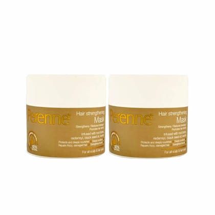 Twin Pack of Perenne Hair Strengthening Mask (100gm x 2)
