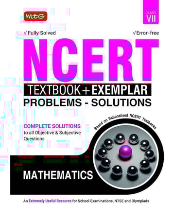 NCERT Textbook + Exemplar Problem Solutions Mathematics Class 7