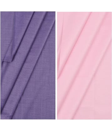 KUNDAN SULZ GWALIOR Multi Cotton Blend Unstitched Shirt pc