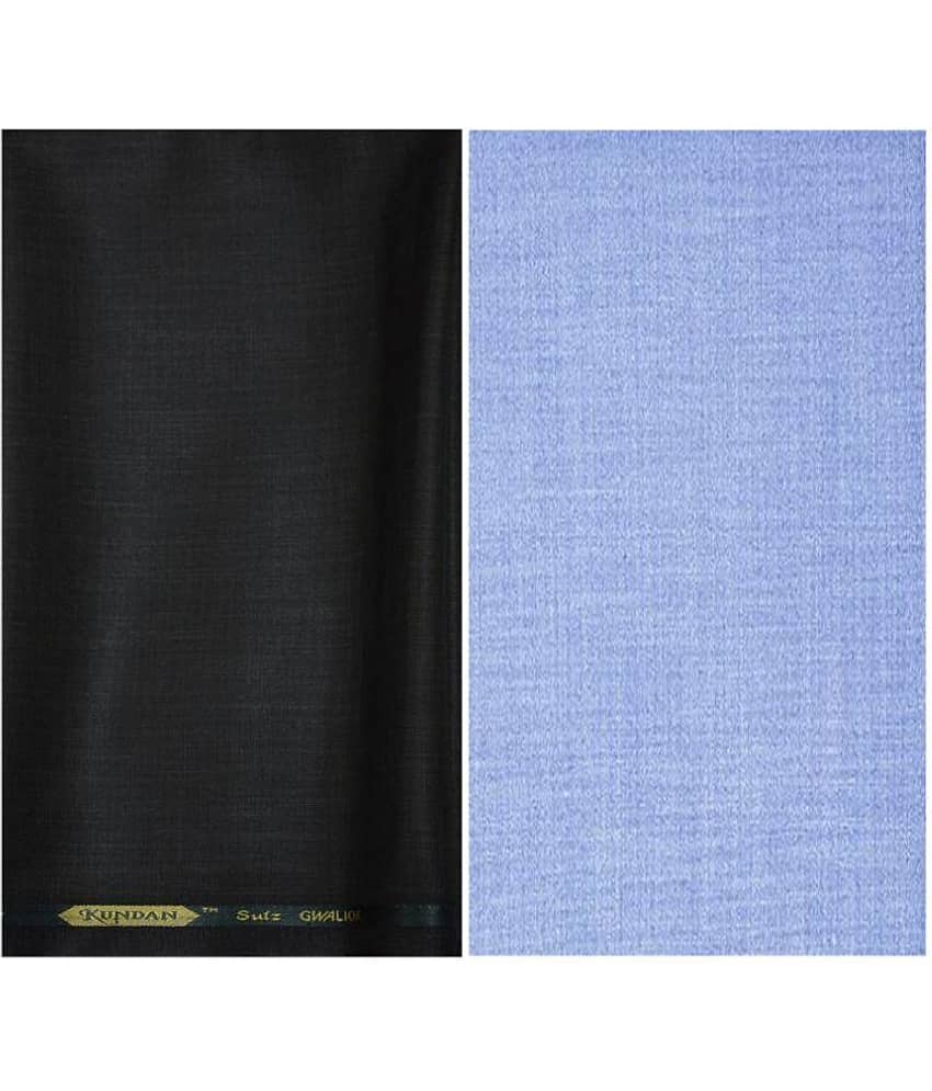 KUNDAN SULZ GWALIOR Multi Cotton Blend Unstitched Shirts & Trousers