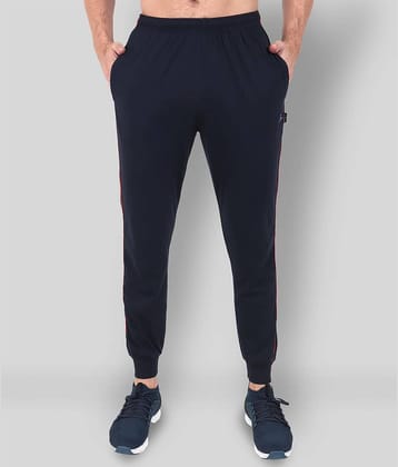 Zeffit - Navy Blue Cotton Blend Men's Joggers ( Pack of 1 )