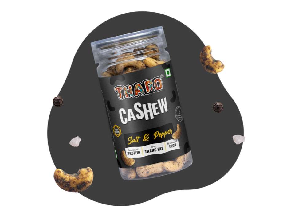 Tharo Roasted Cashews Salt & Pepper – Classic Roasted Cashews