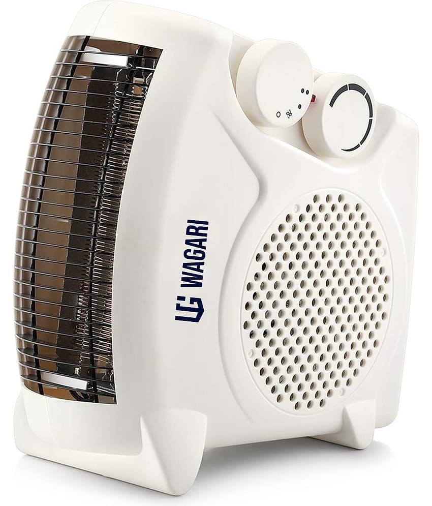Kadio Portable Room Heater White Fan Heater