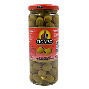 Figaro Olives - Green, Pitted, 420 g