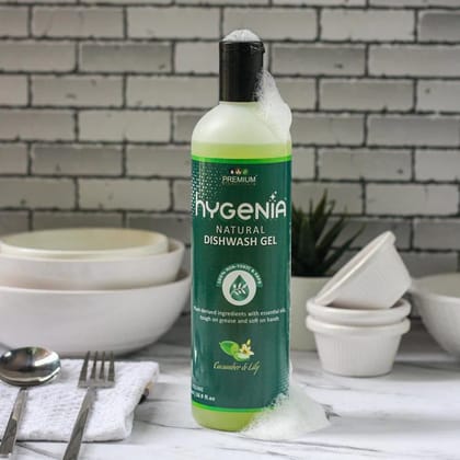 Natural Dishwash Gel - Cucumber & Lily