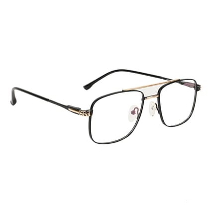 TERRY & CO | Zero Power Blue Cut Eyeglasses | Metal Frame | Small Size | Anti-Reflective, UV Protection, Lightweight | Spring Hinges | Unisex