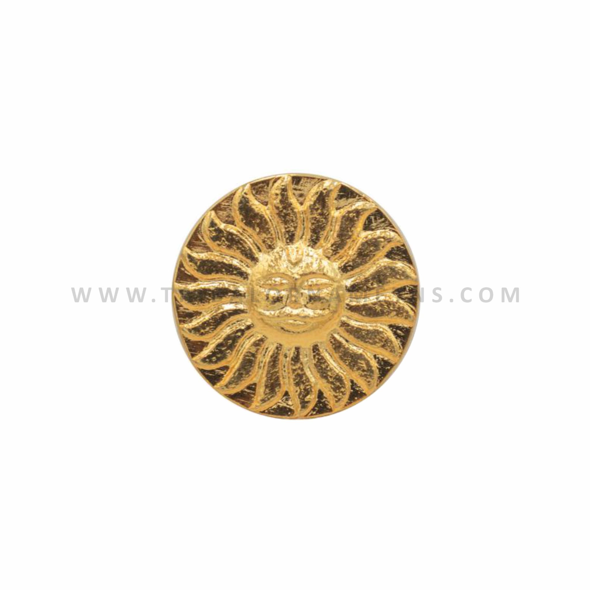 925 Sterling silver handmade gorgeous sun face design fancy buttons set of 13 pc for men's coat or suit, best jewelry for all occasions btn86