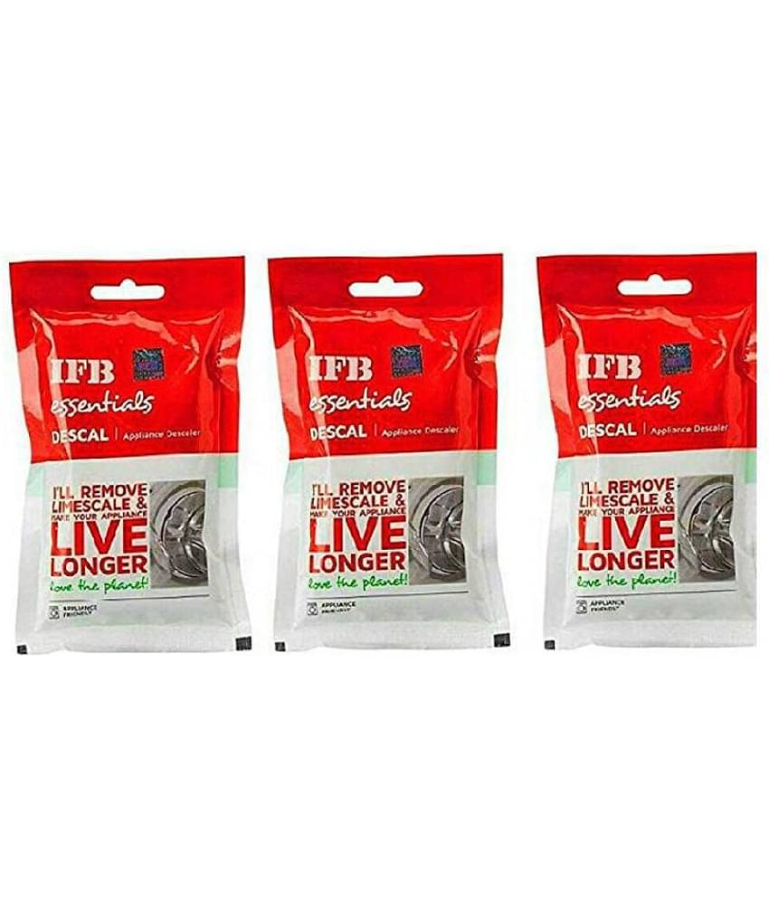 IFB Descaling drum cleaning Washing Machine Cleaner Powder 100 gram each (Pack of 3)