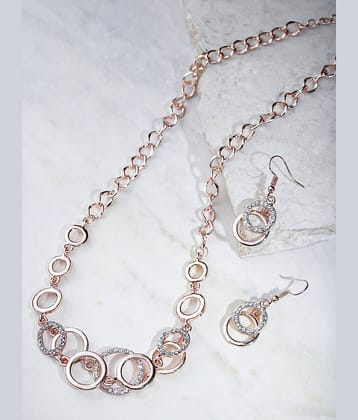 YOUBELLA Rose Gold Body Chain ( Pack of 1 )