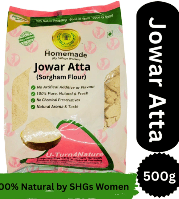 Jowar/Sorghum Atta Homemade 500g