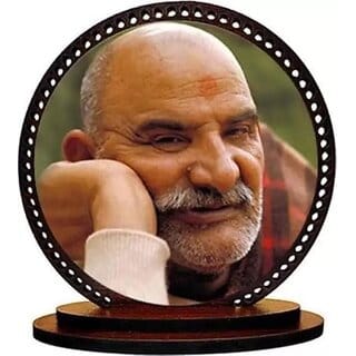 Sparkling Luxury Decorative Showpiece Lord Neem Karoli Baba Idol Figurine for Home  Car Dashboard  Accessory