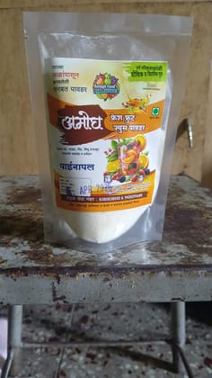 Fresh Pineapple FRAUIT juice Powder 100 G