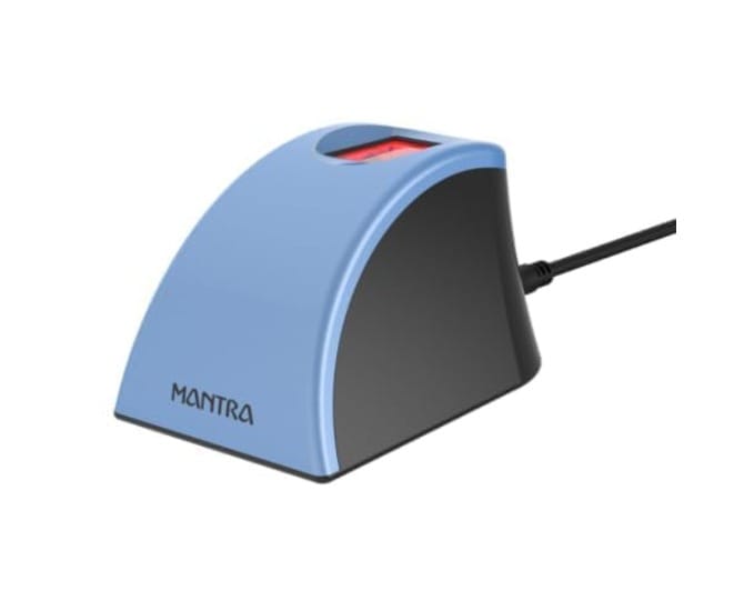 Mantra MFS 110 L1 Biometric Single Fingerprint Scanner | Aadhaar Authentication Device | Latest Updated RD Service | High Security and Fast scanning | Reliable and Durable