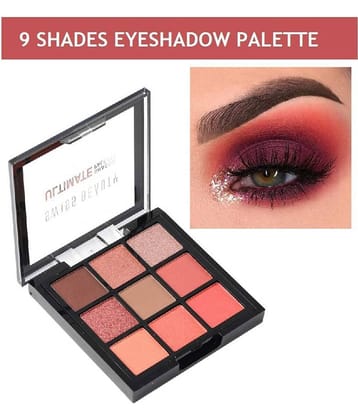 Swiss Beauty Ultimate 9 Color Eyeshadow Palette (Shade-1),