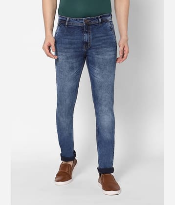 RACMAX - Blue Cotton Blend Slim Fit Men's Jeans ( Pack of 1 )