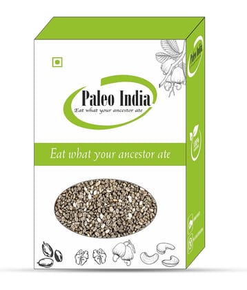 Paleo India 400g Premium Healthy Black Chia Seed