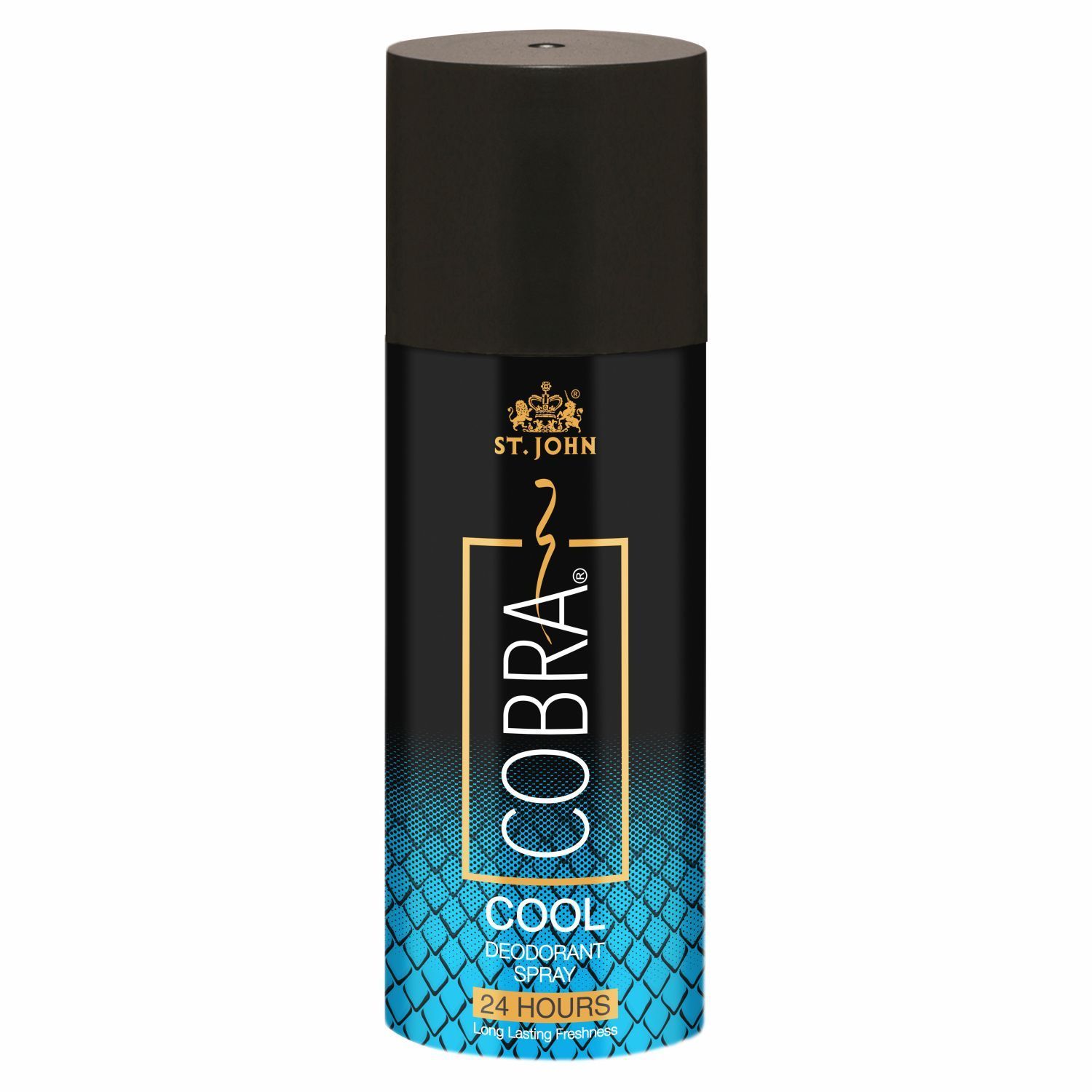 ST.JOHN Deo Cobra Cool Limited Edition Deodorant Body Spray for Long Lasting Protection 150ml ( Pack Of 12)